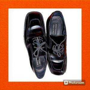 Men's Size 8.5 Oxford Bostonian Shoes Black
